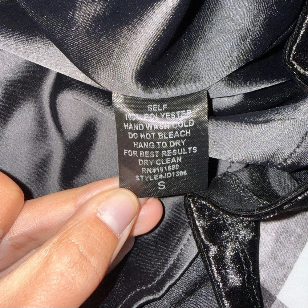 NWT Native Daughters Elegant Black Velvet Slip Dress – Pearl Back Detail Min Lux